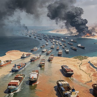 Bliskoistočni brodski put je nestabilan, što predstavlja značajan pritisak na...